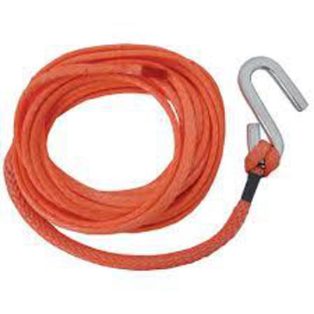 Orange Winch Rope with S Hook